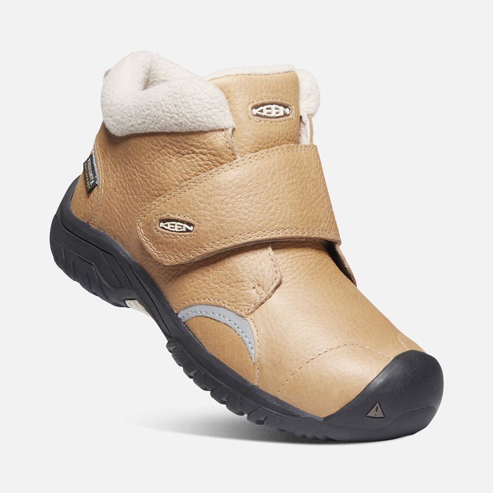 Bottes À Enfiler Keen Enfant Kaki | Kootenay Iii Waterproof Boots | WJGIC-6743